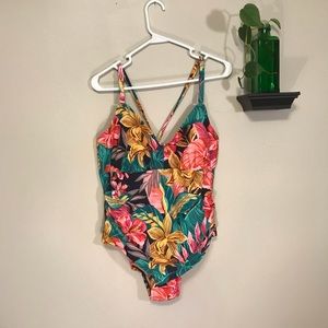 Floral Island XL One Piece